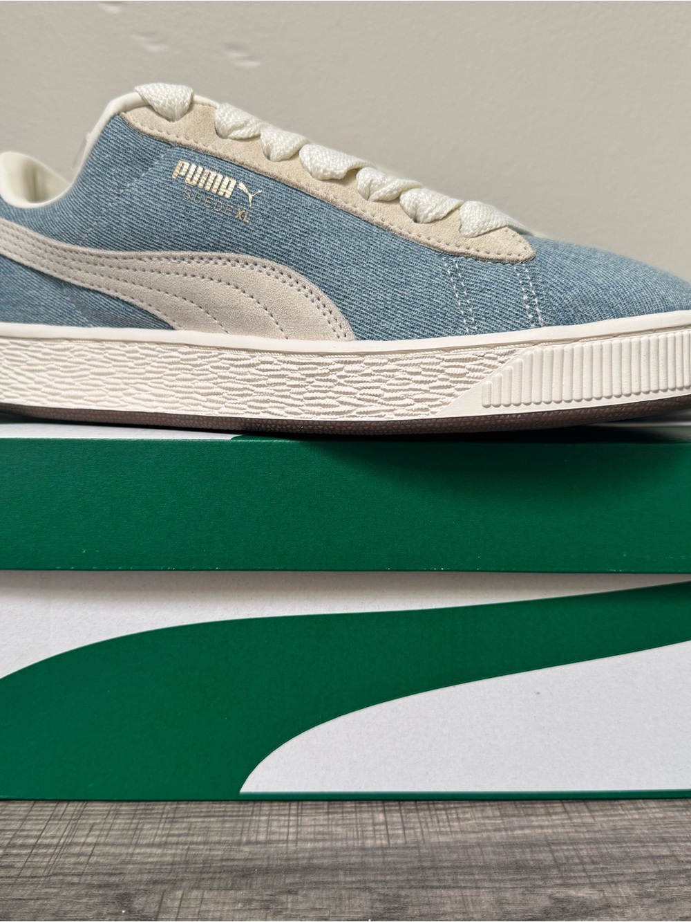 Puma Suede XL Denim Women’s Size 8 - Picture 2 of 11